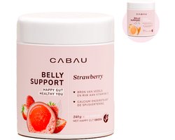 Belly Support - Darmgezondheid & Spijsvertering Supplement - Met Probiotica, Vezels & Calcium - Inclusief Happy Gut eBook - 240 g (24 Porties)