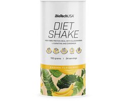 BiotechUSA - Diet Shake - 720 Gram - Maaltijdvervanger - Banaan