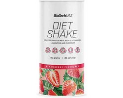 BiotechUSA - Dietshake - 720 Gram - Maaltijdvervanger - Aardbei