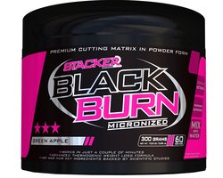 Black Burn Micronized - 300 g - Apple