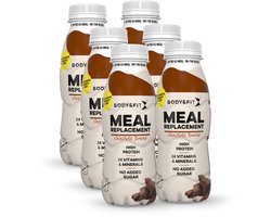Body & Fit Meal Replacement Drink - Maaltijdvervanger - Meal Replacement Shake - Chocolade - 6x330ml (1980 ml)