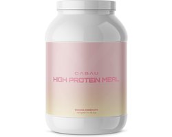 Cabau Lifestyle - High Protein Meal - Hoogwaardige maaltijdvervanger - Maaltijdshake - 12 maaltijden - Banana Chocolate (Vegan)