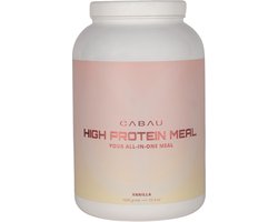 Cabau Lifestyle - High Protein Meal - Hoogwaardige maaltijdvervanger - Maaltijdshake - 12 maaltijden - Vanilla