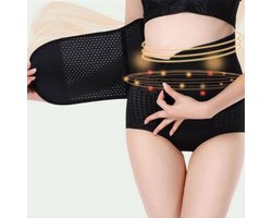 CHPN - Taille band - Postpartum band - Gestroomlijnd figuur - Korset - Waist Shaper - Afslankband - Gecorrigeerde taille - Taille - Shapewear - Zwart