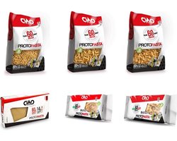 Ciao Carb |   Mix Proteïne Pasta | 6 x Protopasta Variant  | Koolhydraatarme Pasta | Eiwitrijke Pasta