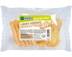 Damhert Lange vingers koekje glutenvrij 100 gram