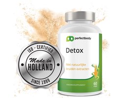 Detox Kuur (30 Dagen) Pillen - 60 Vcaps - PerfectBody.nl