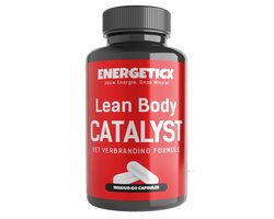 Energeticx - Lean Body Catalyst - Vet Verbranden, Afvallen, Fat Burner, Dieet, Vetverbrander, Gewichtsverlies - Groene Thee & Koffie, Cafeïne & L-carnitine - 60 Capsules: Vegetarische Capsules