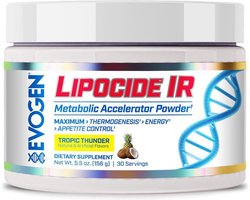 Evogen Nutrition - Lipocide IR Tropic Thunder 30 porties - Afvalsupplement  - Sportsupplement