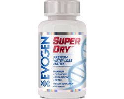 Evogen Nutrition - Super Dry - Afvalsupplement - Sportsupplement