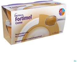 Fortimel Creme Mokkasmaak Potjes 4x125g