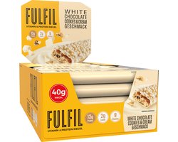 FULFIL – Witte Chocolade Cookie & Cream – Vitamine 15 REPEN
