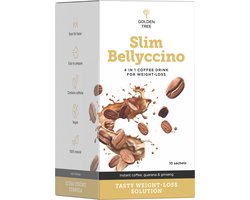 Golden Tree Fatburner - Afslank koffie - Afvallen - Detox Belly Burn - Buikvet minderen - 10 zakjes