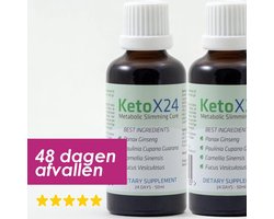 KetoX24 Afslanksupplement - 2 x 24 Dagen