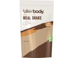Killerbody Maaltijdshake – Apple Pie Eiwitrijke Maaltijdvervanger – Draagt bij aan Gewichtsverlies