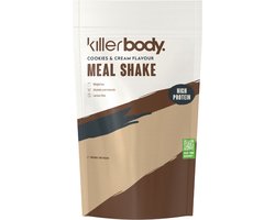 Killerbody Maaltijdshake Cookies & Cream | Draagt bij aan Gewichtsverlies