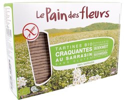 Le Pain des Fleurs Boekweit crackers bio (300g)