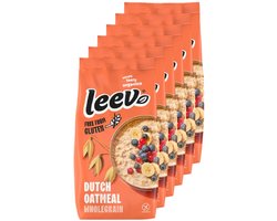 Leev® Bio | Glutenvrije Havermout | 6 stuks | 6 x 450 gram