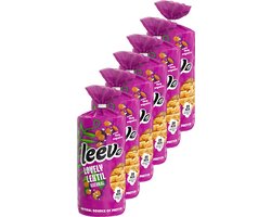 Leev® Bio | Linzen Wafels Proteine | Glutenvrij | 6 stuks | 6 x 100g