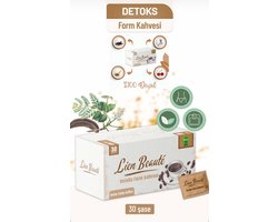 Lien Beaute Afslank- en gewichtsverlieshelper en dieetondersteuning Detox Form Koffie 30 stuks forx5