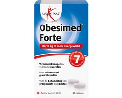 Lucovitaal Obesimed Forte - 3 x 42 capsules - Voordeelverpakking