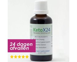 Metabolische Afslankkuur KetoX24 - Extra sterke formule - Geen streng dieet - Binnen 30 dagen, zichtbaar slanker geworden