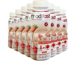 Modifast Intensive - Afslankdrink - Rood Fruit - 8 x 236 ml