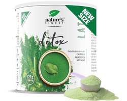 Nature's Finest Detox Latte - 3-in-1 Detox en Gewichtsverlies - Met Chlorella, Mariadistel en Artisjok Extract - Vegan, Lactosevrij, Zonder Toegevoegde Suikers - Ondersteunt Spijsvertering en Levergezondheid