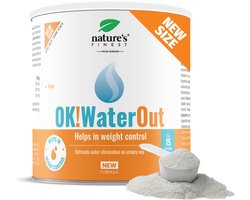 Nature's Finest OK!WaterOut - voedingssupplement - Een heerlijk drankje dat overtollig water helpt verwijderen en bijdraagt ​​aan gewichtsverlies - met Brandnetelwortel extract, Vlierbessen en Asperge Extract - Ananassmaak - Vegan