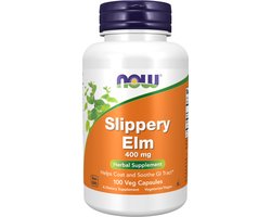NOW Foods - Slippery Elm 400 mg (100 capsules)