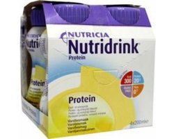 Nutridrink Protein vanille 200ml 4 Stuks