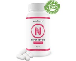 Nutrifoodz Gezonde Fatburner - Super Ketone - Fatburner Vrouw - 60 capsules - Natural Fatburner - Gezonde Vetverbrander - Vegan en 100% natuurlijk - Afslanksupplement
