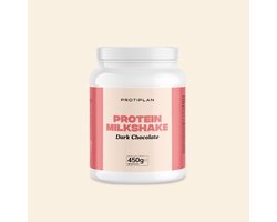 Protiplan - Protein Milkshake Dark Chocolate - 450 g - Eiwitdieet - Proteïneshake