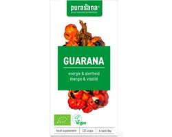 Purasana - Guarana capsules bio 120 pcs. - 120 handige capsules