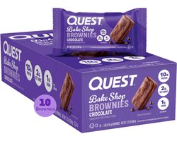 Quest Nutrition | Bake Shop Brownie | Chocolate | 10 Stuks | 10 x 56 gram