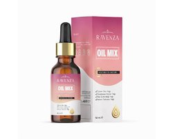 Ravenza Oil Mix Druppels met Lijnzaad & Granaatappel - 50 ml(mixlove)(keto)