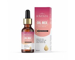 Ravenza Oil Mix Druppels met Lijnzaad & Granaatappel - Perfect voor je detox routine -50 ml