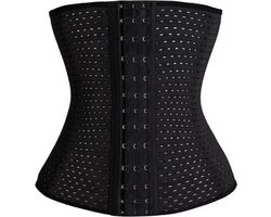 Scoby - Afslank Corset - Waist Trainer - Taille Trainer - Body Shaper Corset - Shapewear - Maat L - Zwart