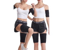 Sportbanden met Sauna-effect voor Armen en Benen (Pakket van 4)