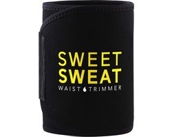 Sweet Sweat Waist Trimmer - Waist Trainer - Afslankband - Waist Shaper - Sauna Belt Geel | Size: Small