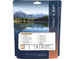 Trek N Eat Eierpoeder 135g omelet maken - noodpakket - ontbijt