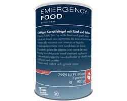 Trek'n Eat Emergency Food Hearty Potato Stir Fry With Beef And  Green Beans Reismaaltijd - 15 jr houdbaar - Noodpakket - Noodrantsoen -  Vriesdroogmaaltijd - Rantsoen - Outdoormaaltijd - Survival food - Overlevingspakket