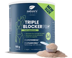 Triple Blocker Pro - Het ultieme 3-in-1 afslanksupplement - blokkeer koolhydraten, suikers en vetten, onderdruk hongeraanvallen en verminder onbedwingbare trek in eten - Klinisch bewezen resultaten
