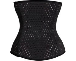 Waist trainer - Afslank corset - Body shaper corset - Shapewear dames - Zwart