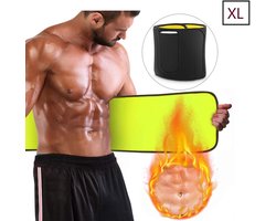 Waist Trainer - Buikband - Verstelbaar & Zweetverhogend - 1 Stuks - Voor Fitness En Postpartum Zwart