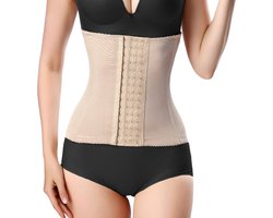 Waist Trainer Korset met 4 rijen haakjes - Corrigerend - Maat L - ShapeTape - Korset - Shapewear korset - Snel afvallen - Zweetband buik