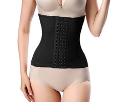 Waist Trainer Korset met 4 rijen haakjes - Corrigerend - Maat S - ShapeTape - Korset - Shapewear korset - Snel afvallen - Zweetband buik