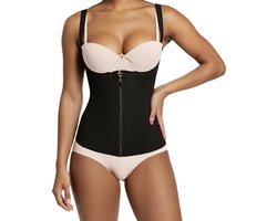 Waist Trainer met Schouderbandjes -Body Shaper met Maat XXL - Taille Trainer - Waist shaper - Waist Trainer Korset - Corrigerend Ondergoed- Snel afvallen - Korset Buik - Shapewear