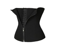 Waist Trainer - Shapewear - Zweetversterking Thermisch Geactiveerd - 1 Stuk - Postnatale Ondersteuning Zwart