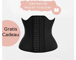 Waist trainer snel afvallen corset body shaper dames buikband na zwangerschap na operatie latex korset waist shaper lingerie kleding afslanken fitness sport Maat M - Milaya Pantera ®